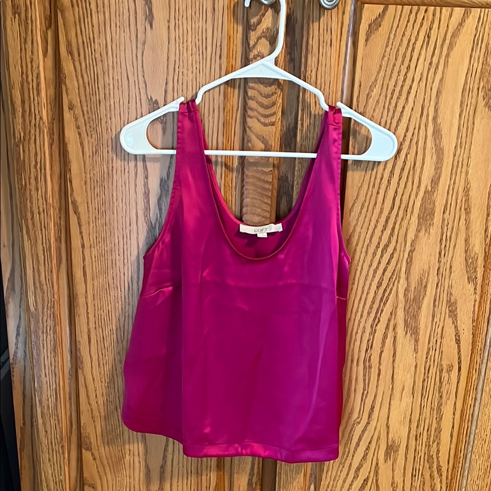 NWOT Loft Satin tank